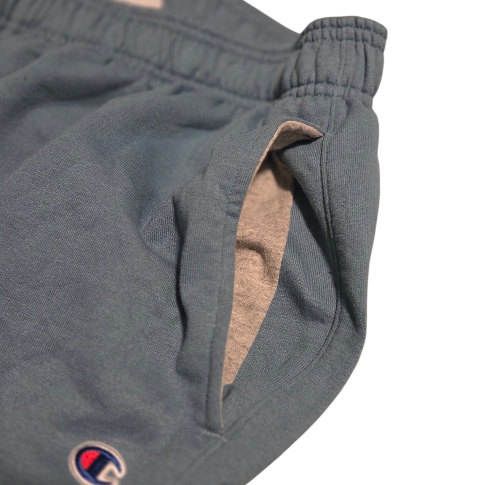Champion Powerblend Graphic Jogger Sweatpants Light Blue Men’s Size 2XL - Picture 5 of 8